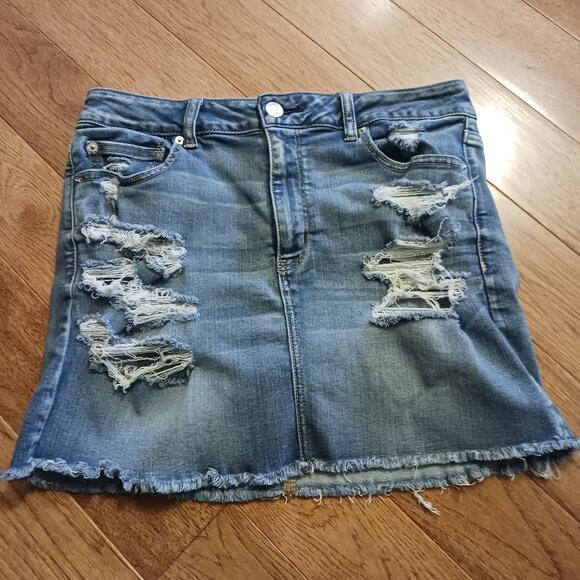 American Eagle denim mini skirt - Picture 1 of 7